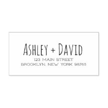 Sello de entrada automática de dirección de devolu