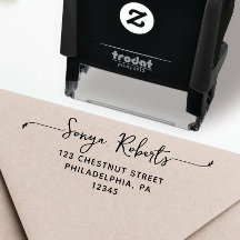 Sello de entrada automática de dirección de devolu