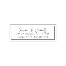 Sello de entrada automática de dirección de retorn