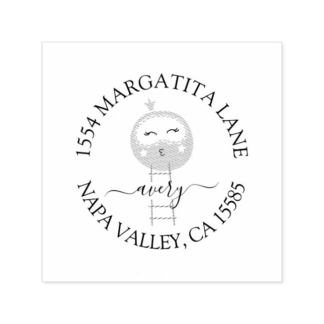 Automático Sello de entrada automática de dirección de retorn (Diseño)