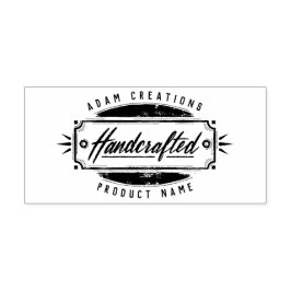 Automático Sello de etiqueta personalizado a mano