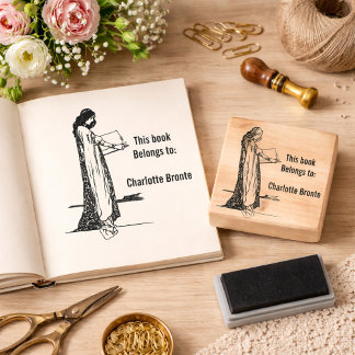 Automático Sello de Exlibris Literario