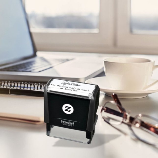 Automático Sello de firma de depósito móvil electrónico (Subido por el creador)