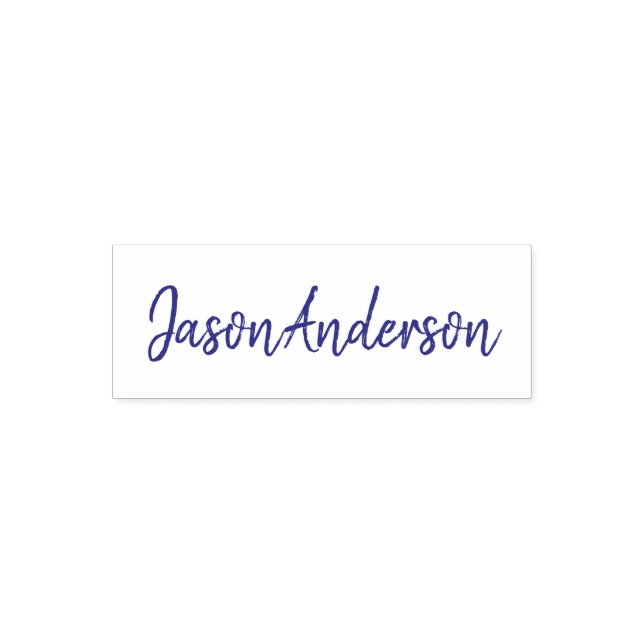 Automático Sello de Firma Genérica Personalizada Preentintado (Diseño)