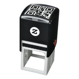 Automático Sello de goma automarcable con código QR