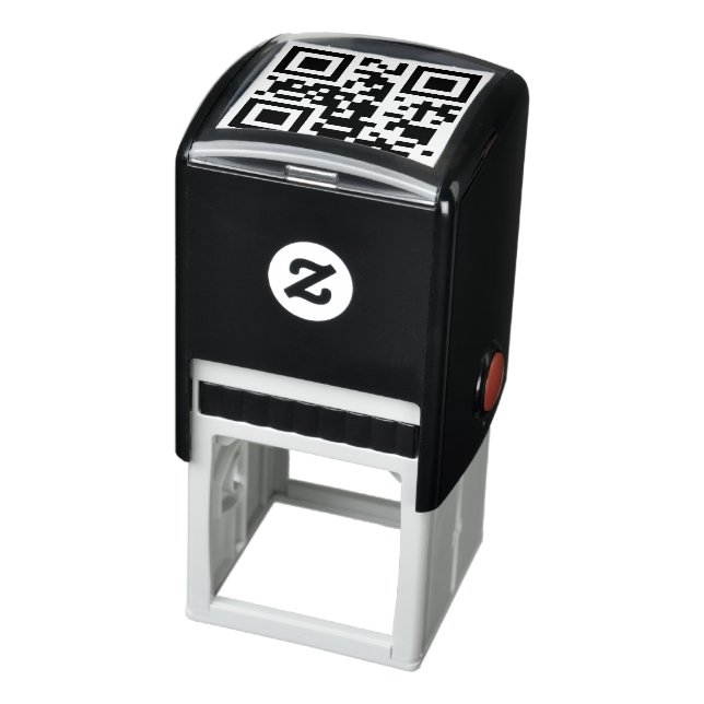 Automático Sello de goma automarcable con código QR (Producto)