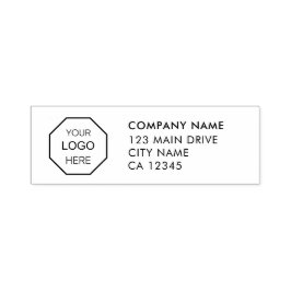 Automático Sello de goma autorreplicable con logotipo empresa
