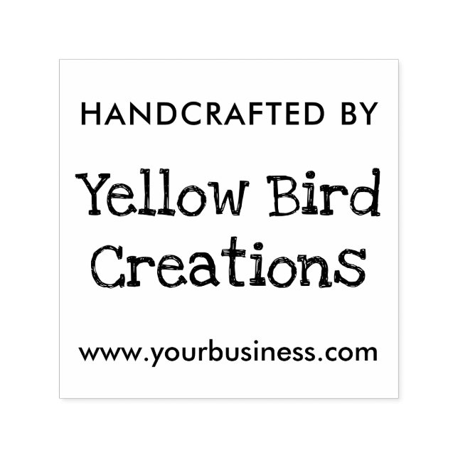 Automático Sello de goma cuadrado de autotinta (Diseño)