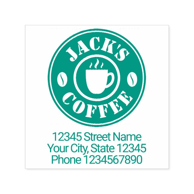 Automático Sello de goma de autoinfiltración para el negocio  (Diseño)