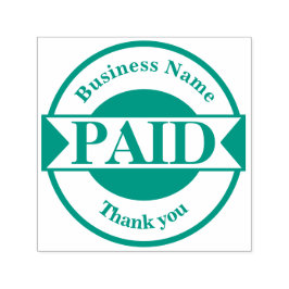 Automático Sello de goma de autotinta pagada