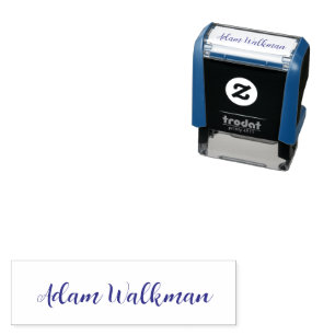 Automático Sello de goma de nombre simple personalizado