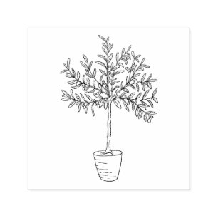 Automático Sello de goma de olivo