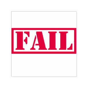 Automático Sello de goma divertido impresionante del FALL