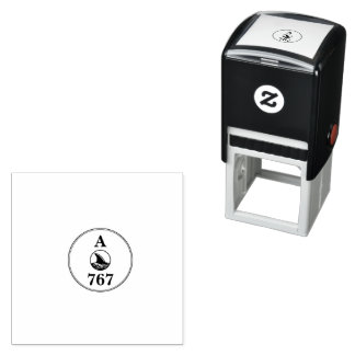 Automático Sello de identificación personalizado. Carga tu pr