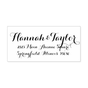 Automático Sello de invitación de boda *Clásico moderno*