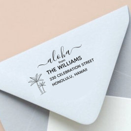 Automático Sello de la dirección de retorno de la palmera de 