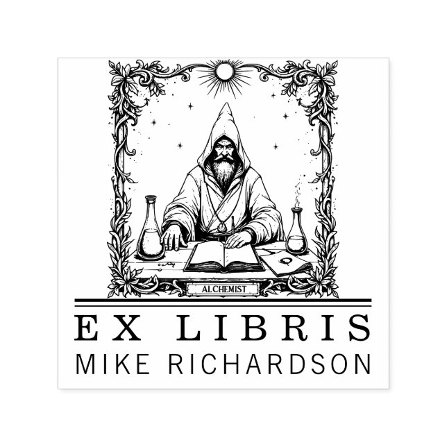 Automático Sello de la placa de biblioteca para alquimista me (Diseño)