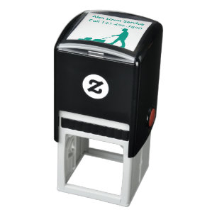 Automático Sello de la tinta de la empresa de servicios del