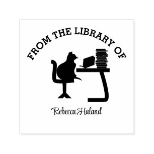 Automático Sello de libro CAT de personalizado