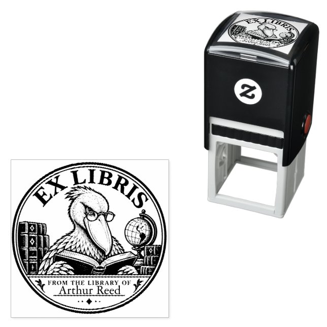Automático Sello de libro de biblioteca Ex Libris personaliza (In Situ)