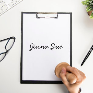 Automático Sello de nombre personalizado de autorrelleno de f