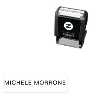 Automático Sello de nombre personalizado para uso de oficina