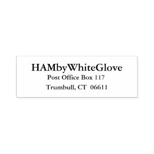 Automático Sello de personalizable - HAMbyWG