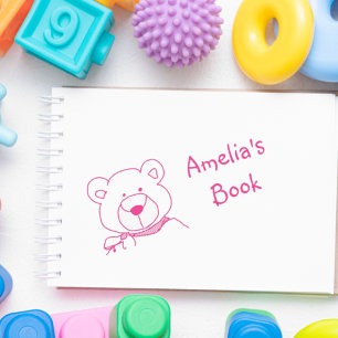 Automático Sello de placa de estantería de oseos de peluche