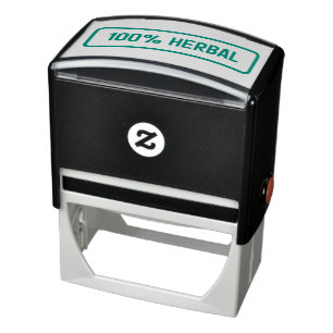 Automático Sello de tinta automática 100% herbal