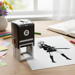 Automático Sello de tinta automática Barbie