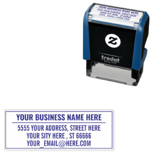 Automático Sello de tinta automática con dirección de devoluc