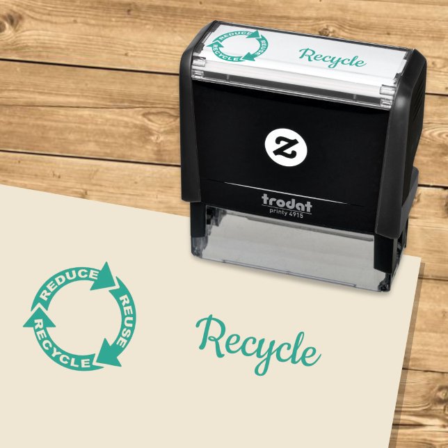 Automático Sello de tinta automática Reducir Reutilizar Recic (Subido por el creador)