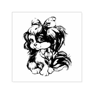 Automático Sello de tinta para cachorros