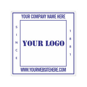 Automático Sello de tinta personalizado con información de su