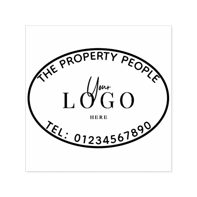 Automático Sello de tinta personalizado moderno (Diseño)