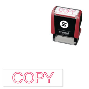 Automático Sello de tinta personalizado y personalizable COPY
