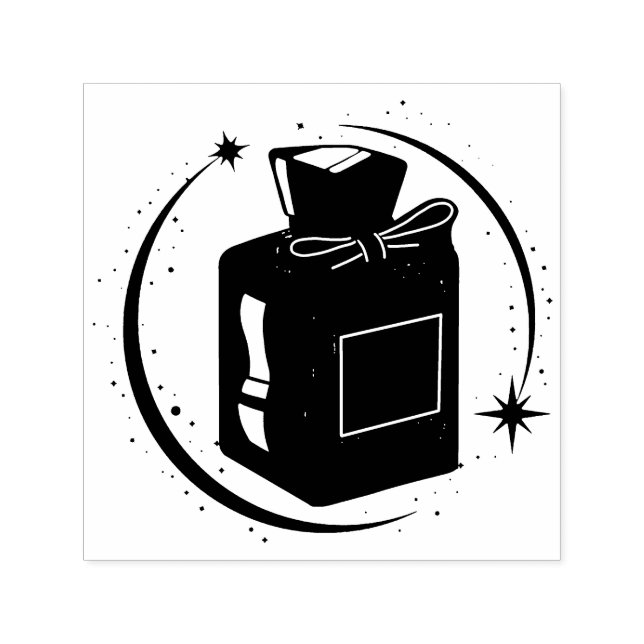 Automático Sello de tinta propia de perfume (Diseño)