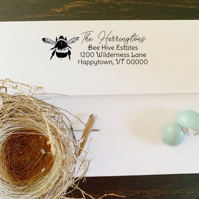 Automático Sello de tinta reutilizable de dirección de devolu (Subido por el creador)