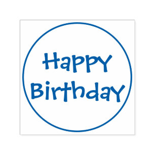 Automático Sello del feliz cumpleaños
