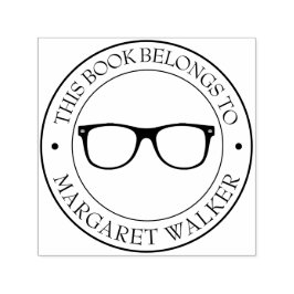 Automático Sello del libro de la biblioteca personalizado - E