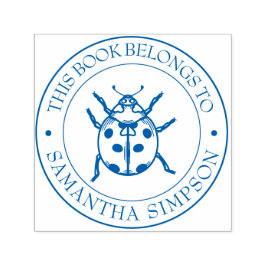 Automático Sello del libro de la biblioteca personalizado - E