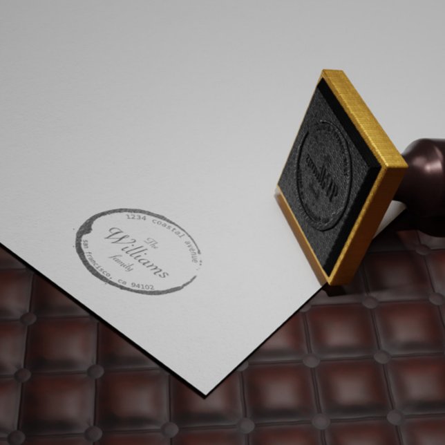 Automático Sello elegante de la dirección de retorno del sell (Subido por el creador)