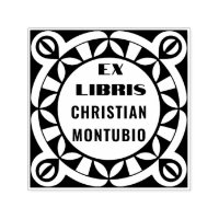 Sello Geométrico de Libro Ex Libris - Autoentintab