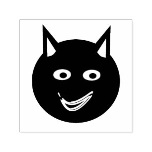 Automático Sello Halloween Black Cat Self-Inflation