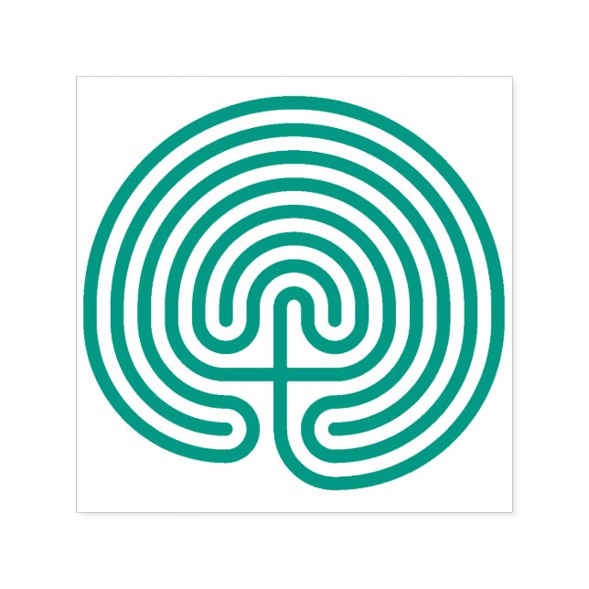 Automático Sello Laberinto Cretan, Sello Laberinto, Mitología (Diseño)