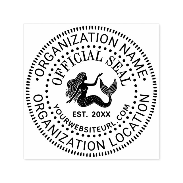 Automático Sello Oficial Nombre Ubicación URL Fecha de Establ (Diseño)