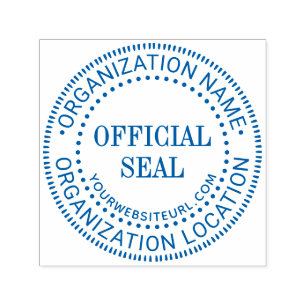 Automático Sello Oficial Personalizado Genérico Nombre Ubicac