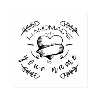 Automático Sello personal elegante de autotinta a mano