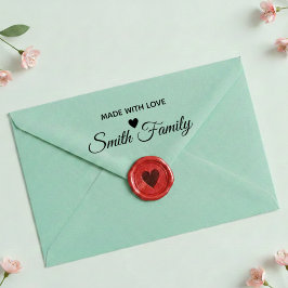 Automático Sello Personalizado con el Nombre de la Familia 'H