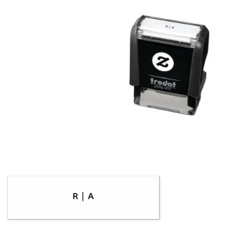 Automático Sello personalizado de 1,4" x 0,4"